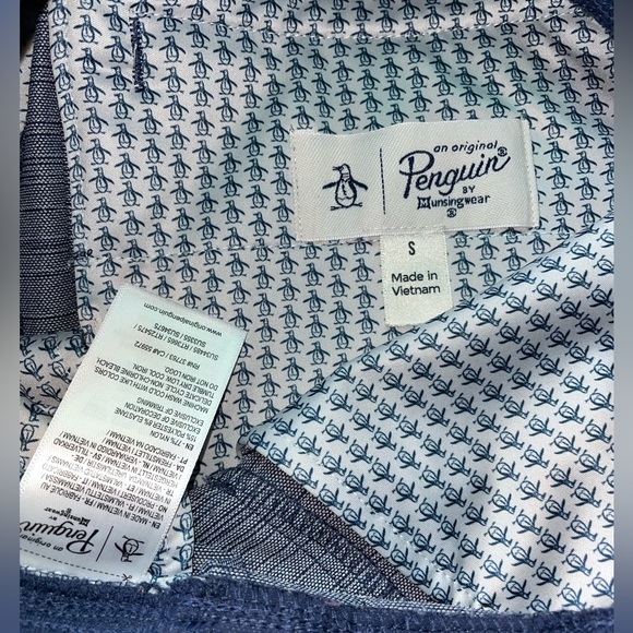 Penguin Navy Joggers - Picture 2 of 4